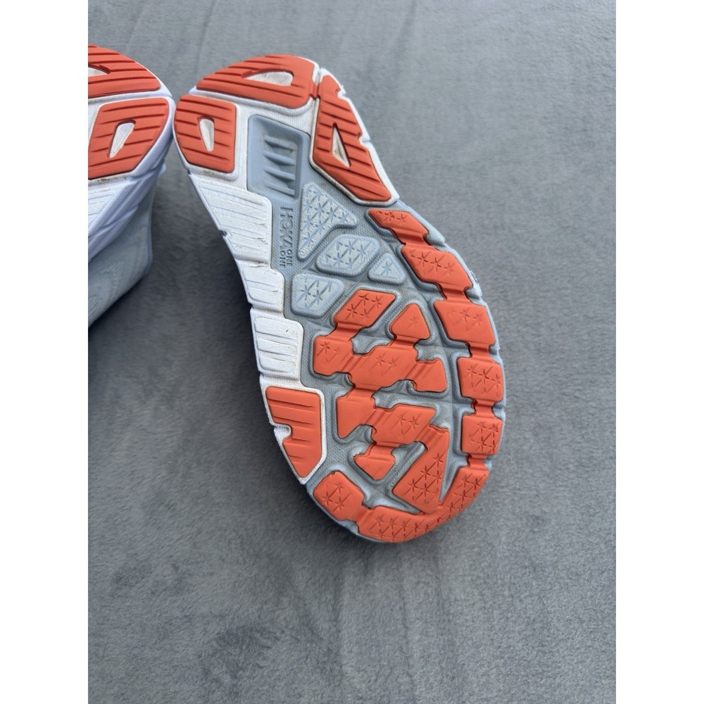 HOKA ONE ONE Arahi 6 Women's 8.5 W Gray Rose Gold Running Shoes J-Frame - Picture 12 of 13